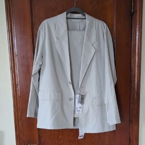 Uniqlo U Light Gray Suit